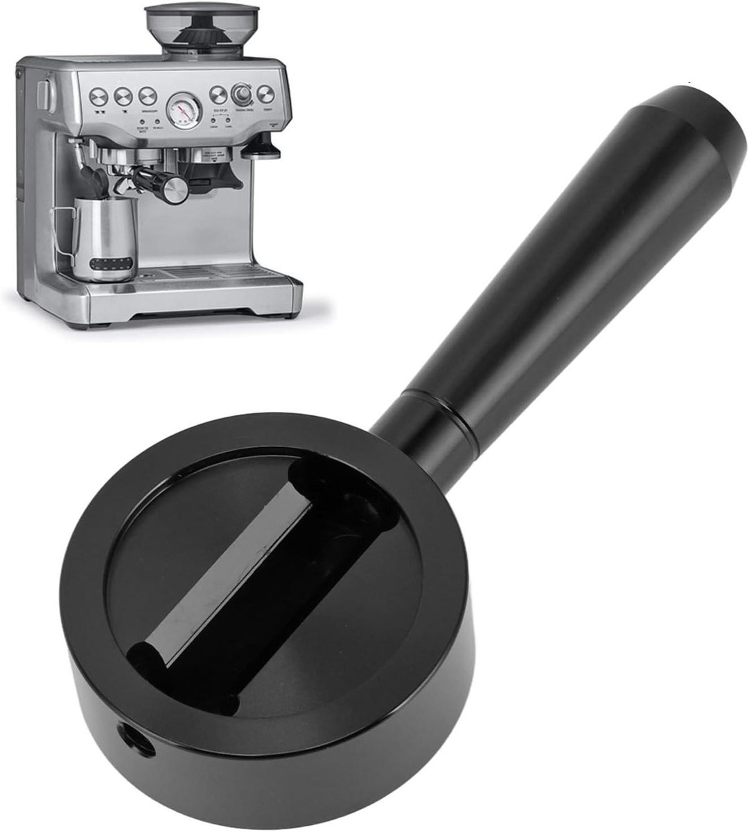Koffiemachine Stoomhendel - Stoomknop Vervanging - Espresso Bereiden - Arbeidsbesparend Ontwerp - 132 cm - Zwart