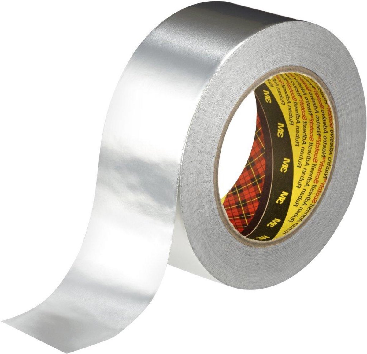 Aluminium Tape - Metaalfolie Tape - Warmtegeleiding - Vocht en chemicaliën bestendig - 100 mm x 50 m - Zilver