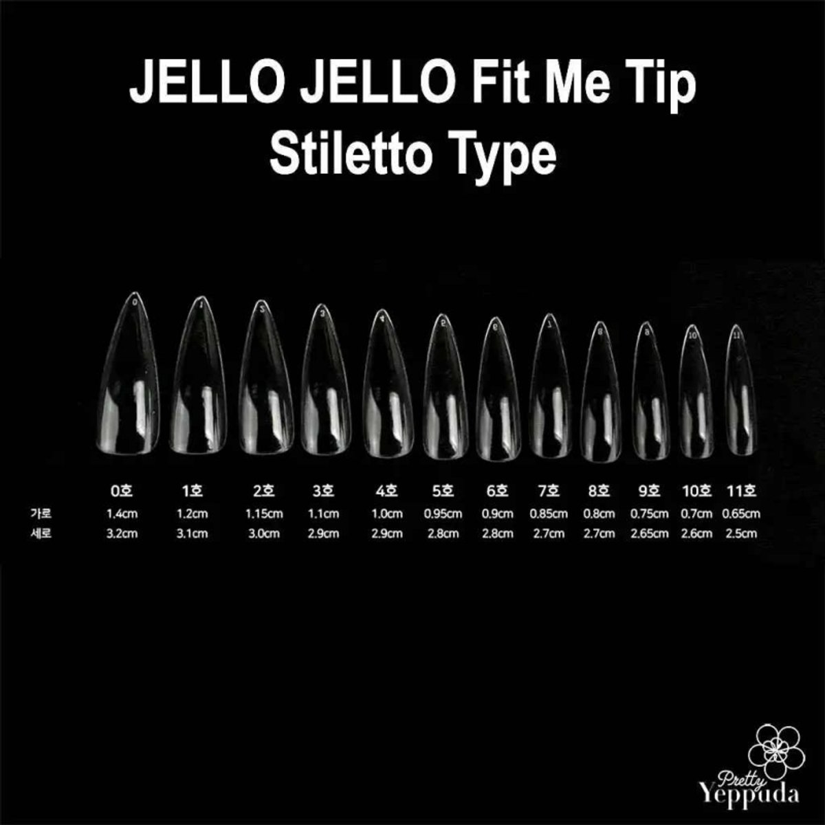 JELLO JELLO Fit Me Tip - Stiletto Type