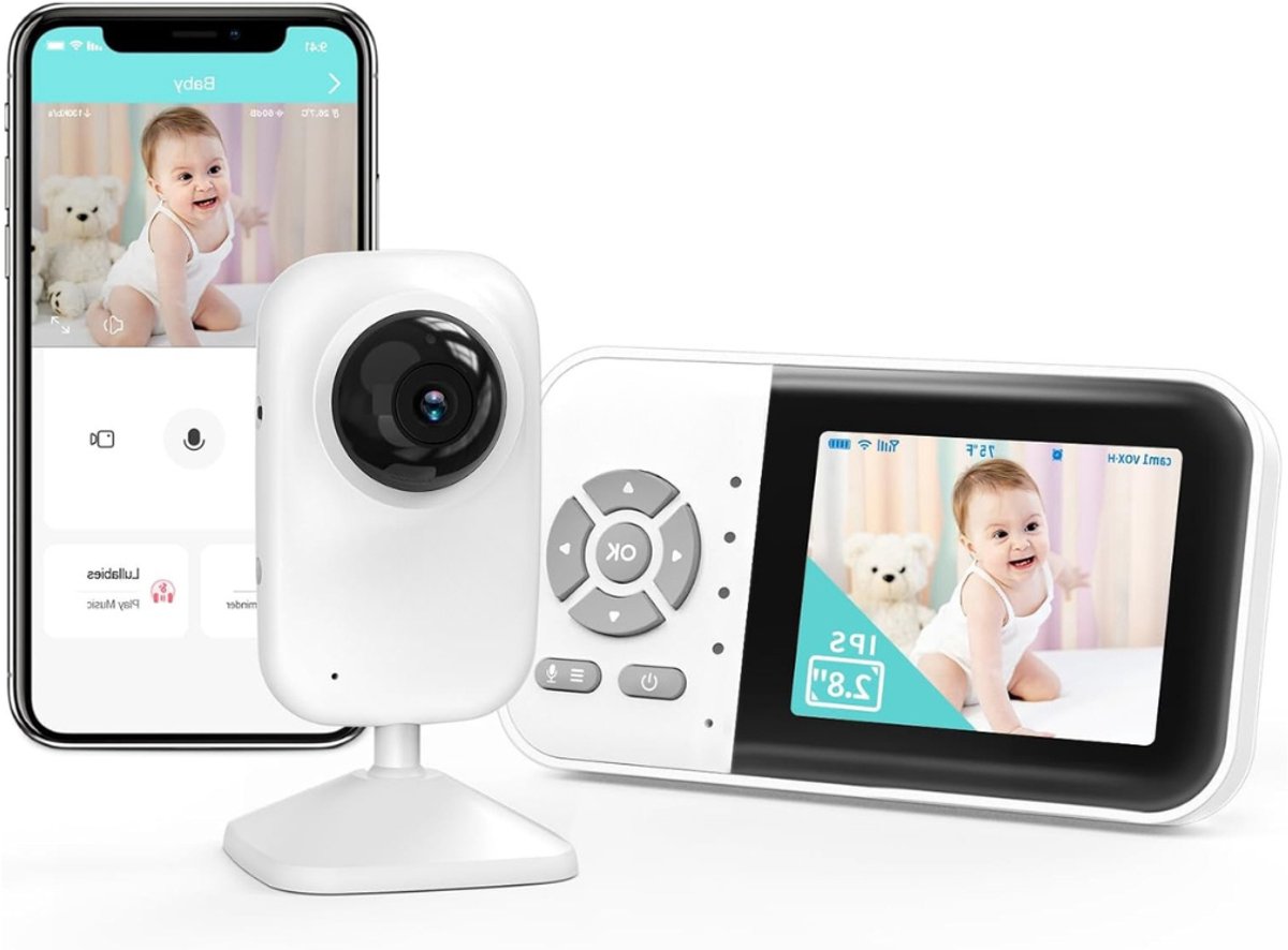 CRLYN® Baby Monitor Met Camera – Babyfoon Met App – Babycamera