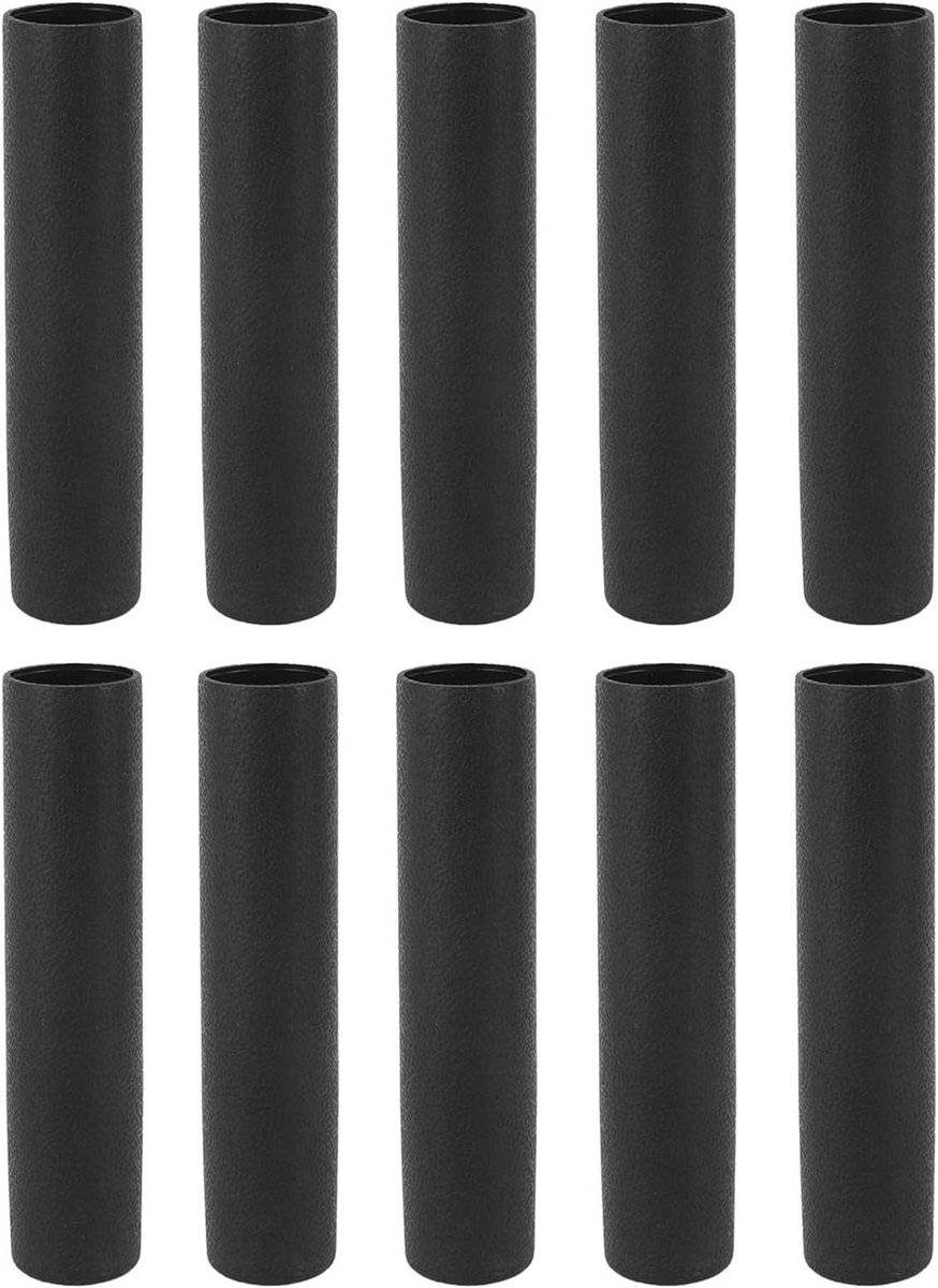 Fitness Handvatten - Grip Covers - Oefeningen Uitvoeren - Beschermt Tegen Blaren - 12.7 cm Lengte - Zwart