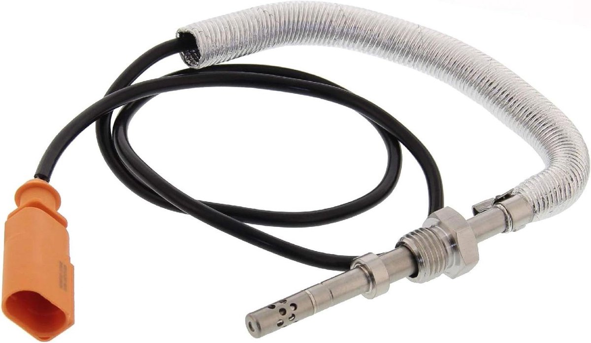Uitlaatgastemperatuursensor - Temperatuursensor Uitlaatgas - Motorenbescherming - Voldoet aan OE-kwaliteit - 13 x 13 x 7 cm - N.v.t.