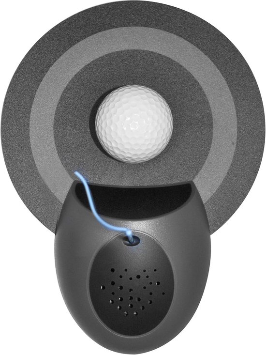 Golf Putting Mat - Putting Trainer - Golf Oefenen - Gebogen Oprijplaat - Eén Maat - Zwart van GOLF — afbeelding 5