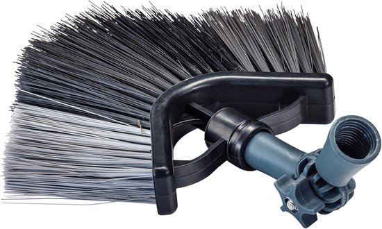 Hoekbezem Telescoopsteel - Spinragverwijderaar - Hoge plekken reinigen - Uitschuifbaar tot 4.1 meter - 410 cm - Gesorteerd — afbeelding 4