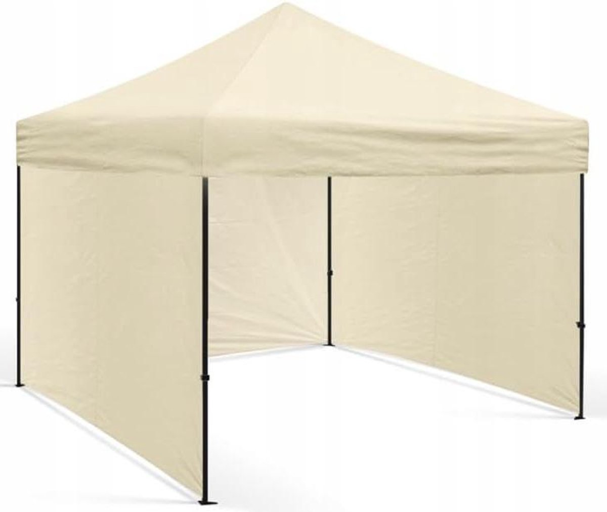 Opvouwbaar Paviljoen - Tent Partytent - Feest Tuin Terras - Waterdicht Stabiel - 3x3 meter - Beige
