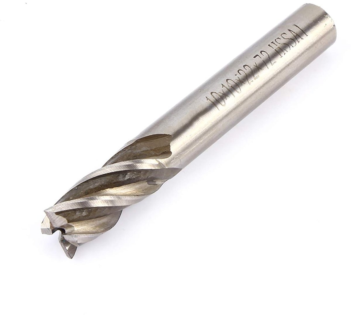 10mm Frees voor CNC Bewerking met HSS en 4 Snijkanten - Precisie Freesbit voor Metaalbewerking en Houtbewerking