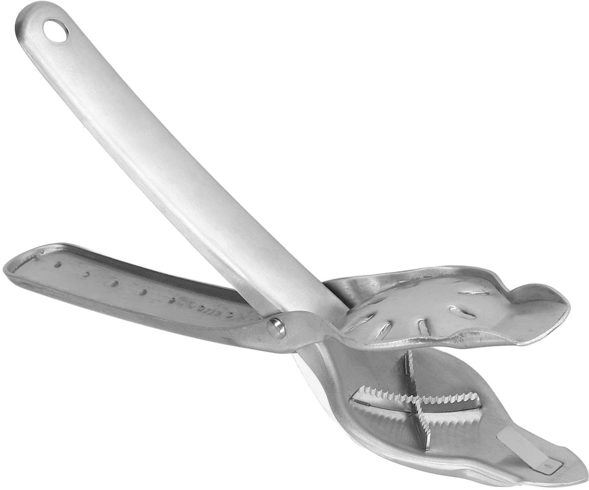 Dailygoods- Kastanje Snijder Roestvrij Staal - Notenkraker - Antislip Handgreep - Hoge Hardheid - Geschikt voor Amandelen/Hazelnoten