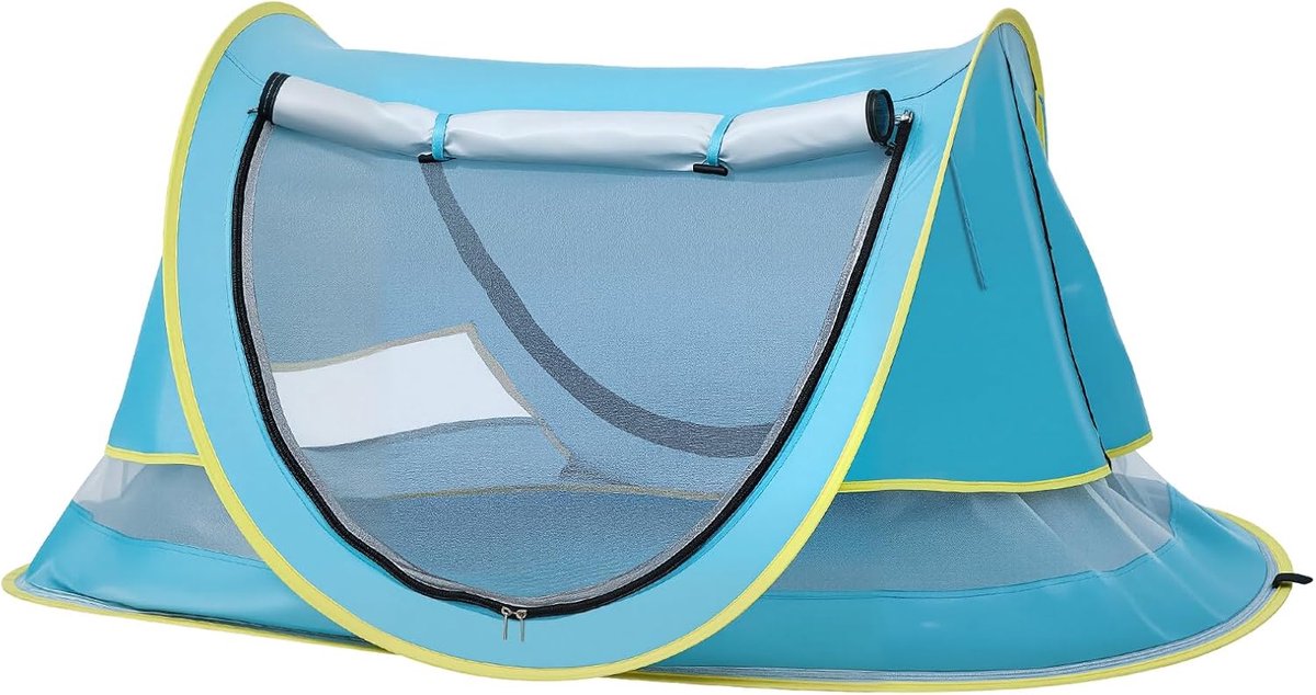 Thijox - Pop-up baby strandtent voor peuters - Lichtgewicht zonnescherm met UV-bescherming, winddichte luifel voor jongens en meisjes - Perfect voor c