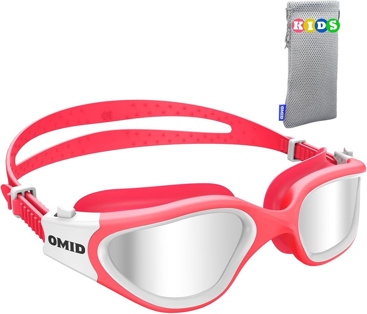Thijox - Gepolariseerde Zwemmende Goggles voor Kinderen, Comfortabele Anti-Fog Zwembril, Ideaal voor Leeftijd 6-14, Perfect voor Zwemles en Vrije Tijd