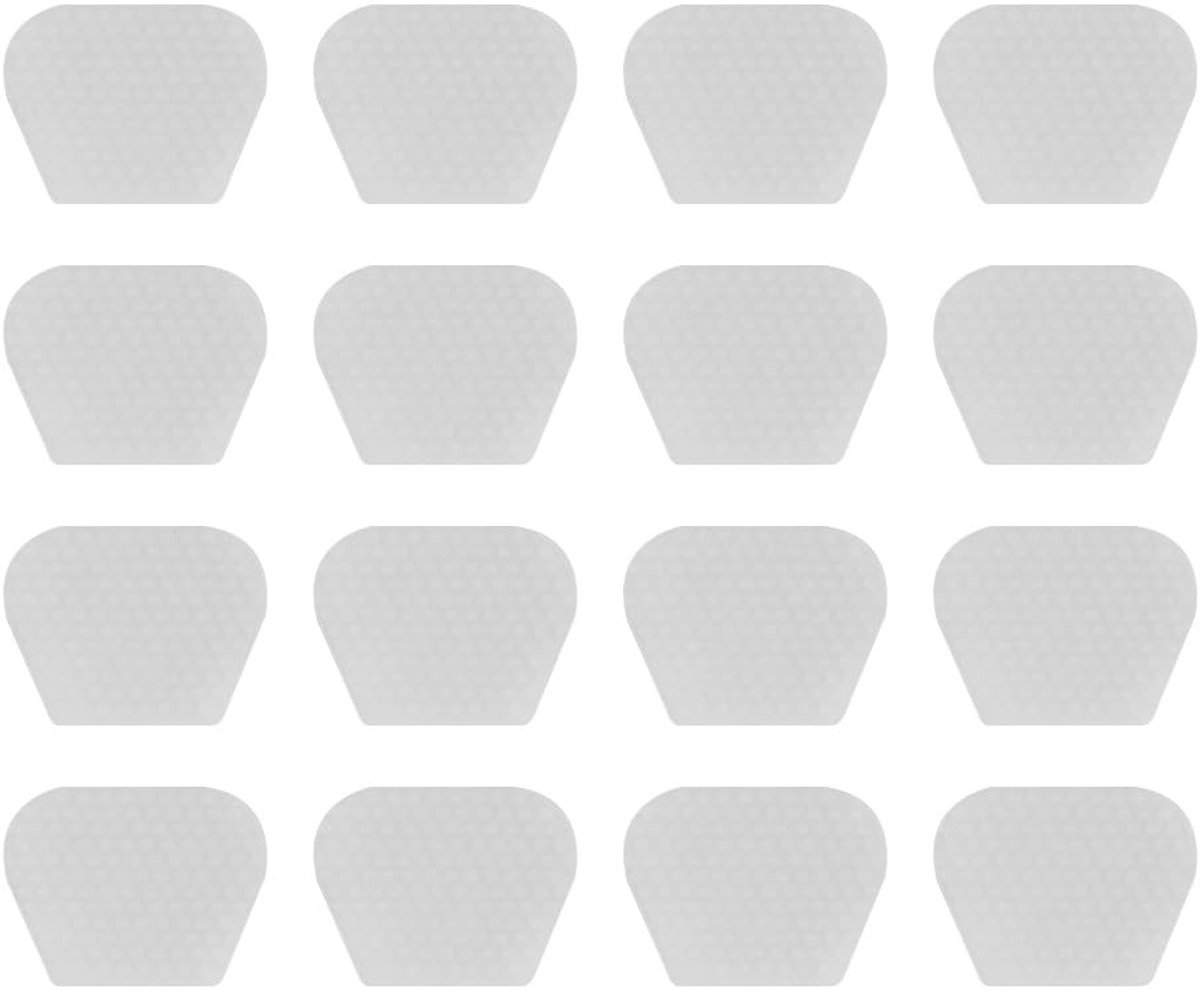 Dailygoods- Gitaarplectrum 16 Stuks - Gel Grip - Dun Ontwerp - Transparant - Antislip - Siliconen Materiaal - Plectrumgrip