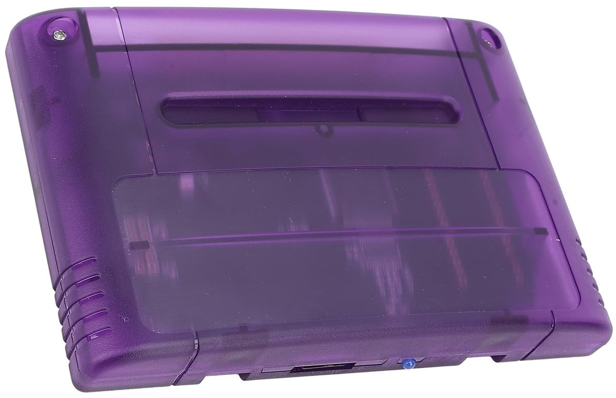 Dailygoods- Gamecartridge 3000 in 1 - Ingebouwde 8GB Geheugenkaart - Compatibel met SNES/SFC - Automatische Back-up - ABS Materiaal - Eenvoudig in gebruik - Gamekaart