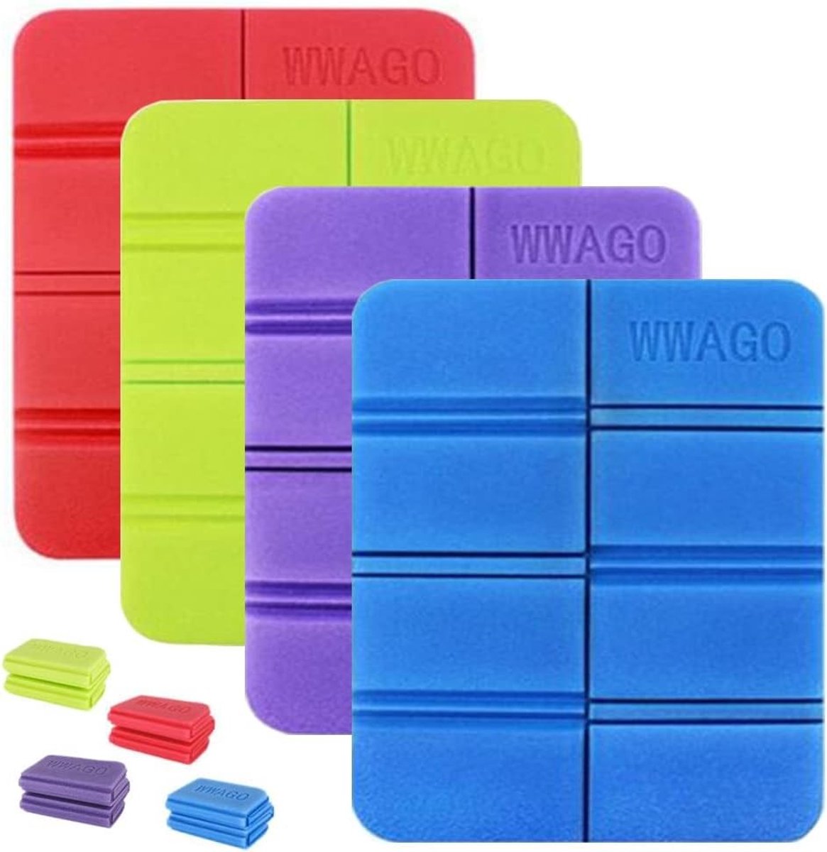 Vouwbare Zitkussens - Waterdicht Thermisch Comfort voor Volwassenen en Kinderen - Perfect voor Tuin, Kamperen en Picknicken