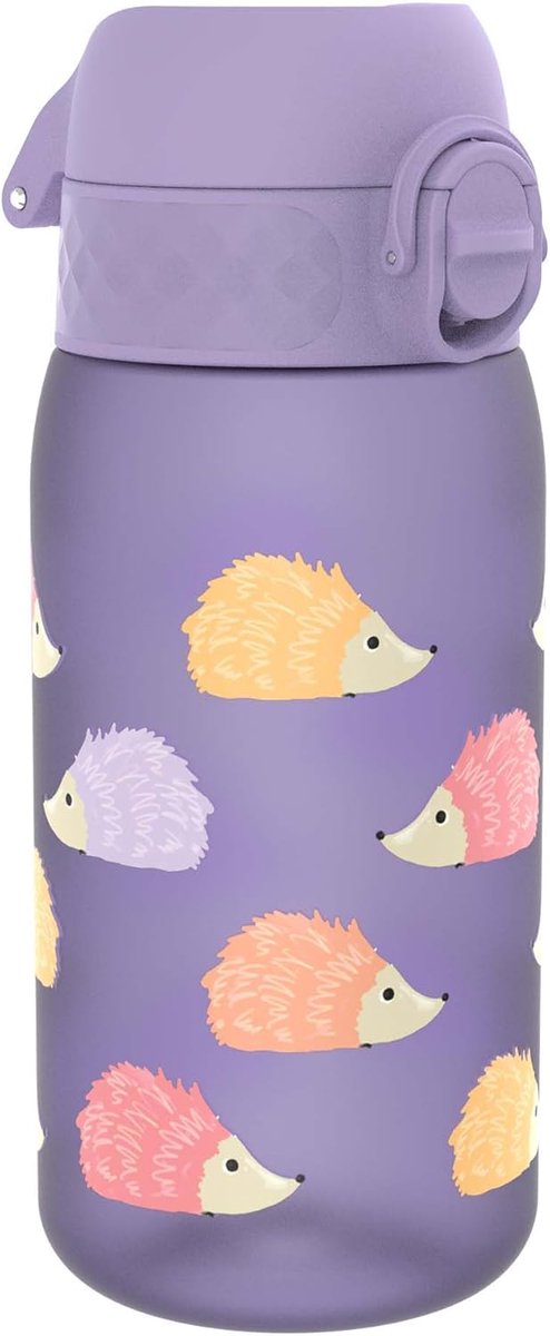 Thijox - Kinder Waterfles 350 ml - Lekvrij, Makkelijk Openen, Veilige Vergrendeling, BPA-vrij, Vaatwasserbestendig, Draaghendel, Geurvrij - Perfect vo