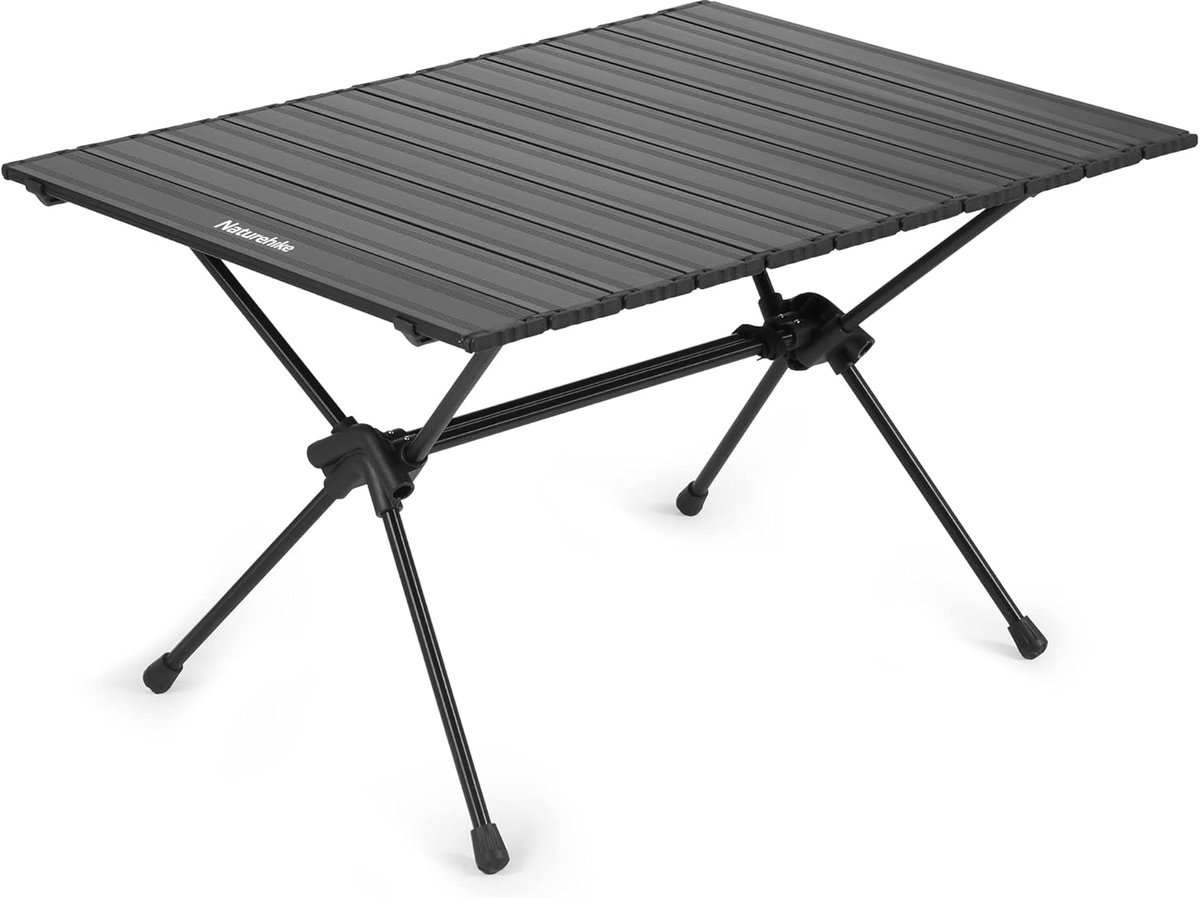 Thijox - Opvouwbare Aluminium Loempia Tafel - Ultralichte Klaptafel voor Kamperen, Buiten, Tuin, Feest - Draagbare Eettafel, Rechthoekig, Lichtgewicht