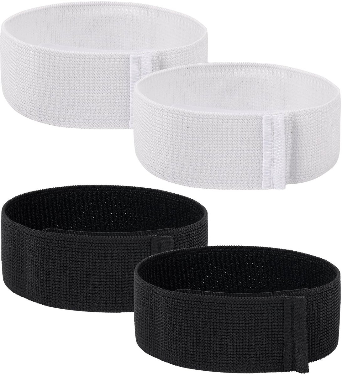 Dailygoods- Voetbalscheenbeschermers 4 Stuks - Scheenbeschermerriemen