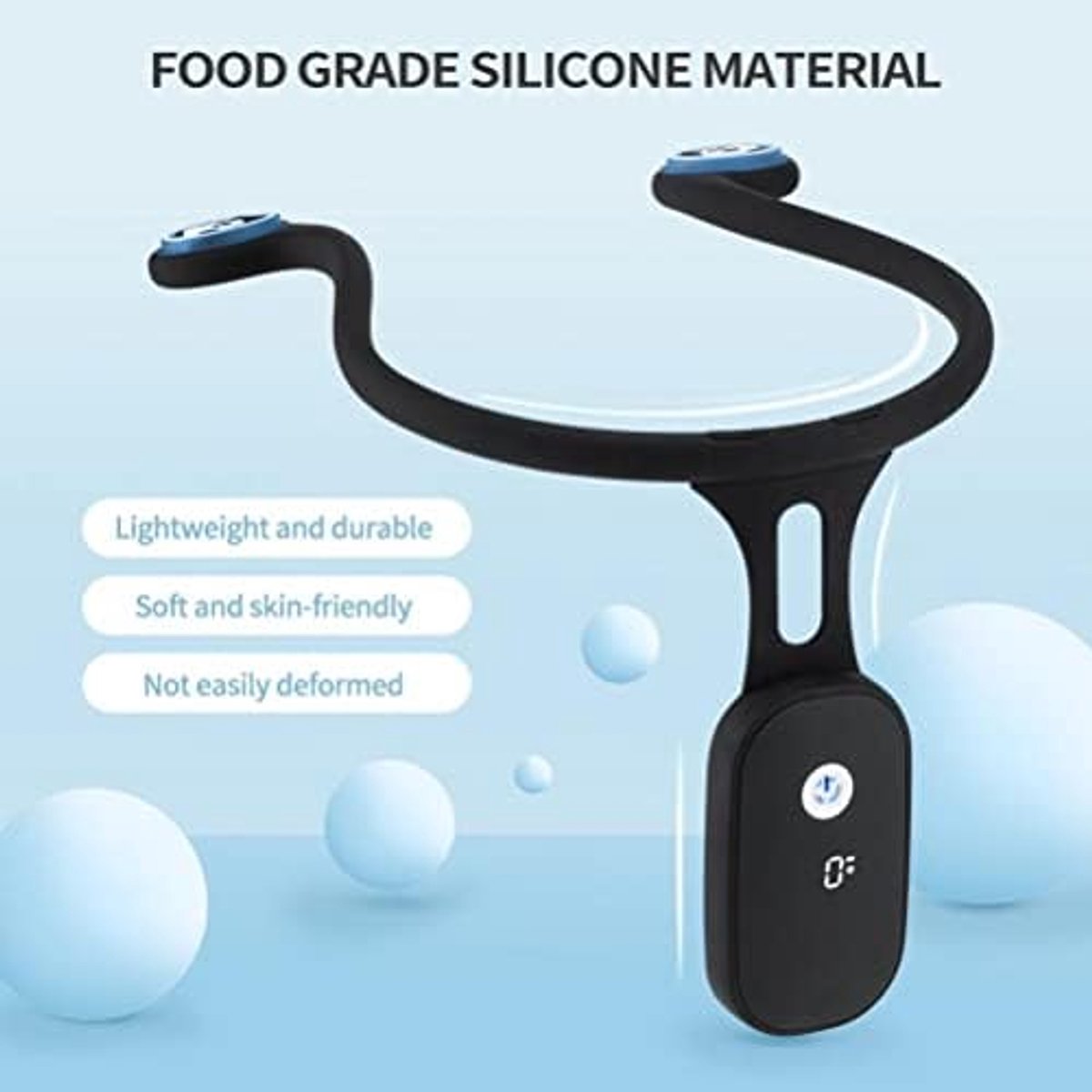 SnelShoppen - Slimme Houdingscorrector voor Volwassenen en Kinderen, USB Oplaadbare Intelligente Houdingscorrectie met Hunchback-monitoring, Ergonomis