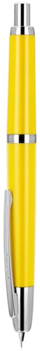 Dailygoods - Jinhao 20-serie druk vulpen, citroengeel intrekbare medium penpunt met inkt converter set (zilveren clip)