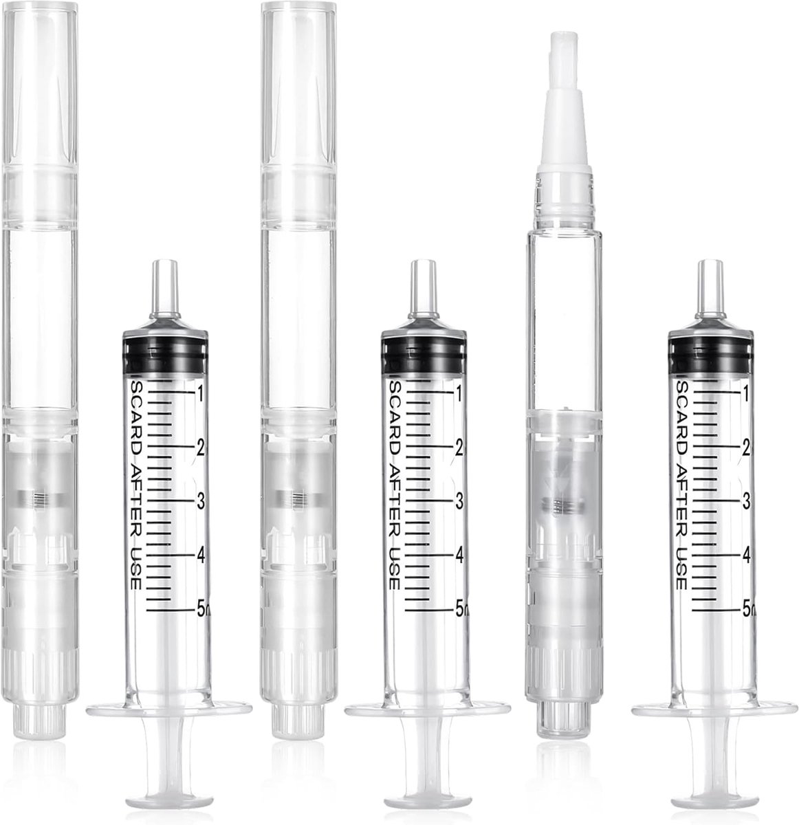 Dailygoods- Lakstiften set van 3 - Navulbare Verfstiften - Reparatiestiften - Penseelstiften - Kunststof - 3 ml per stift