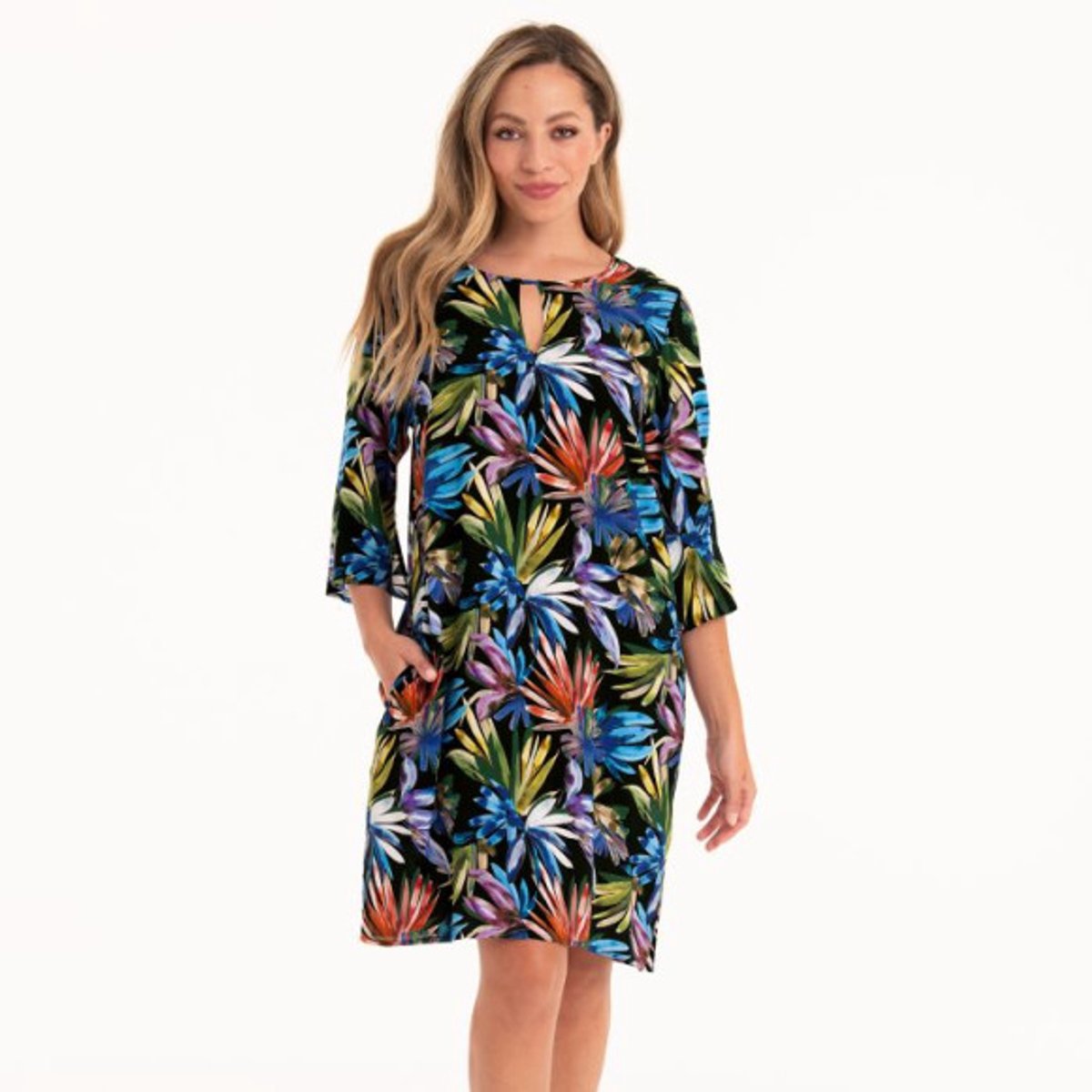 Anita Night Flowers Salla Tuniek Agave Multicolour XXL