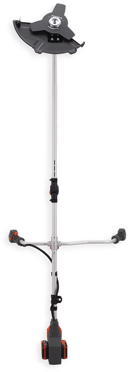 FUXTEC accu bosmaaier 40V E2MSCSET met 2 accu’s en 35 cm snijbreedte set - 2-in-1 grastrimmer en bosmaaier met oplader en draagriem van FUXTEC — afbeelding 4