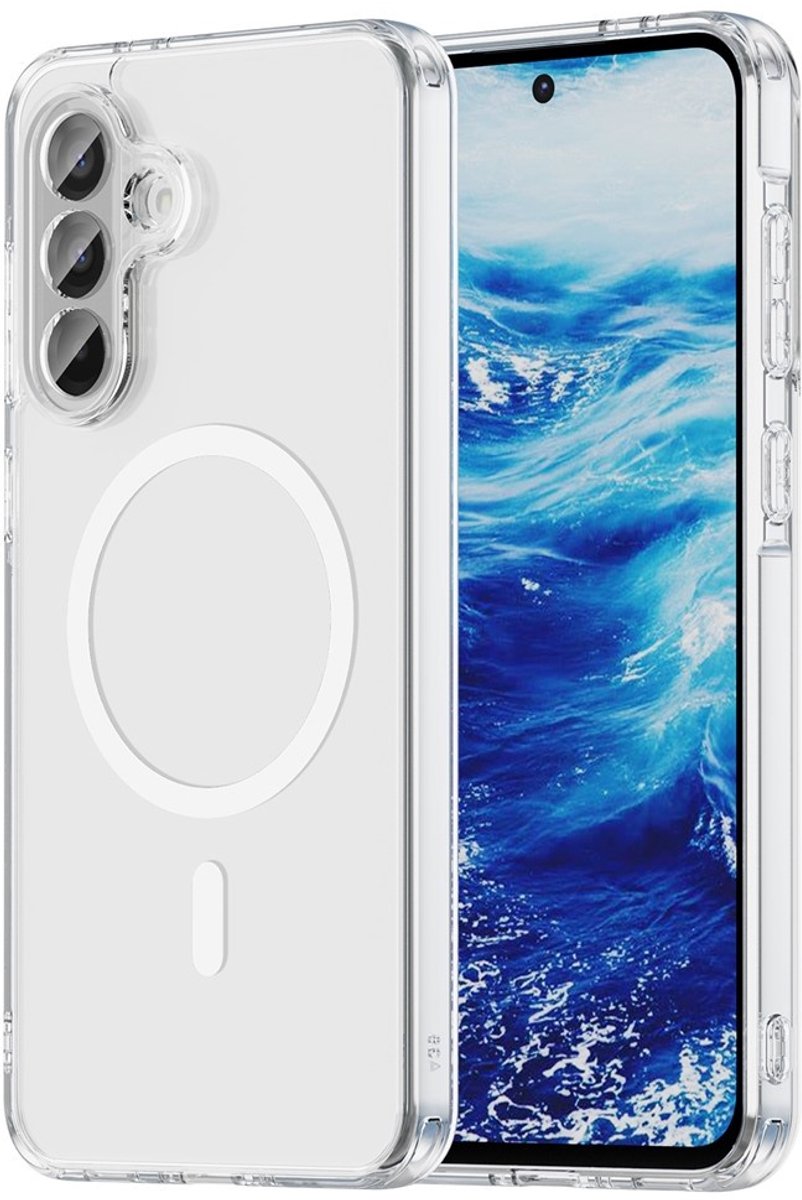 Coverup Hoesje - Geschikt voor Samsung Galaxy A17 Hoesje - Coverup Clear TPU Back Cover - MagSafe Compatible - Transparant
