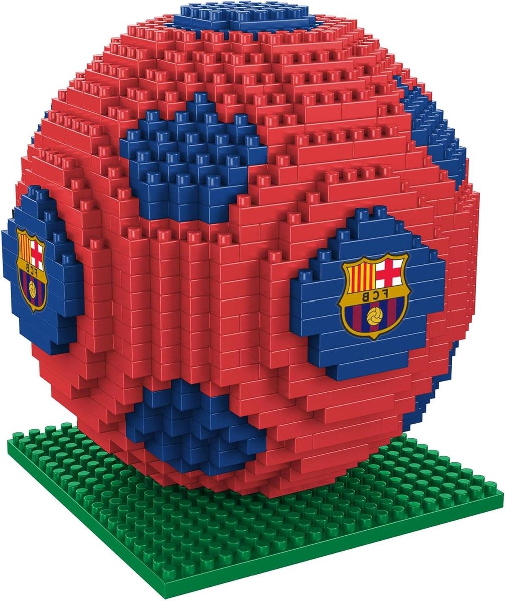 Bouwmodel voetbal - 3D puzzel - Hobby project - Pixel art design - 696 stukjes - Clubkleuren