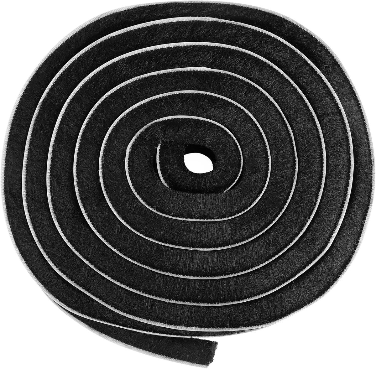 Zelfklevende Borstelafdichting 9 mm (B) x 15 mm (D) x 12 m (L) voor Ramen, Schuifdeuren en Insectenbescherming, Geluidsisolatie en Energie-efficiëntie