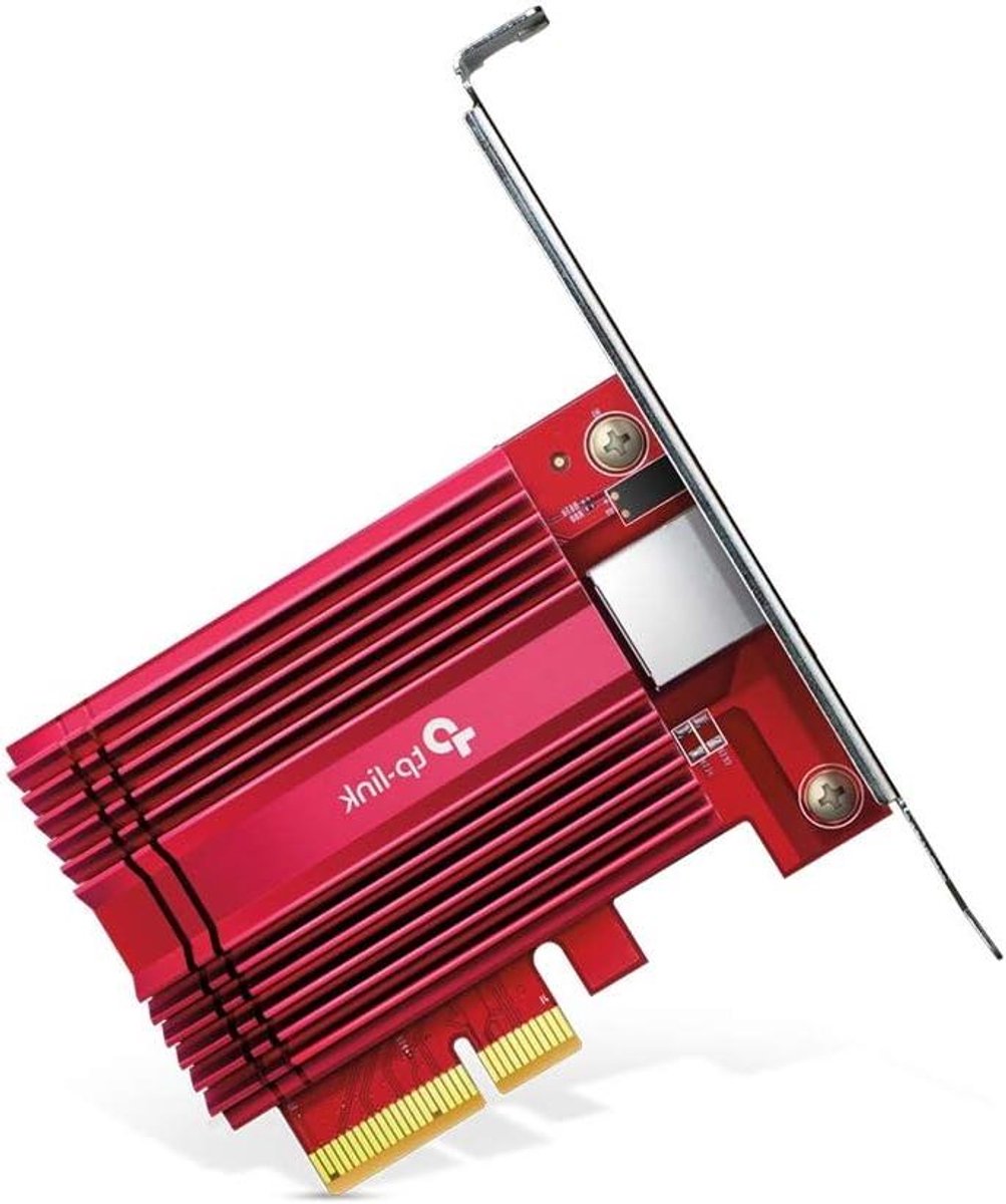 Netwerkkaart - Ethernet Adapter - Snelle Data Transfer - 10 Gigabit Snelheid - 1.5m Kabel - Zwart