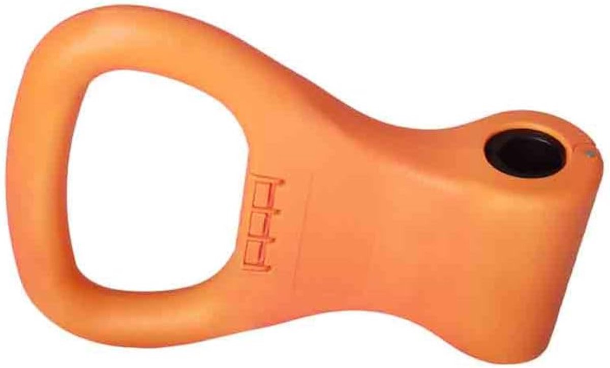 Kettlebell Grip - Verstelbare Handgreep - Thuis Fitness - Draagbare Accessoire - 28 x 21 x 7 cm - Oranje