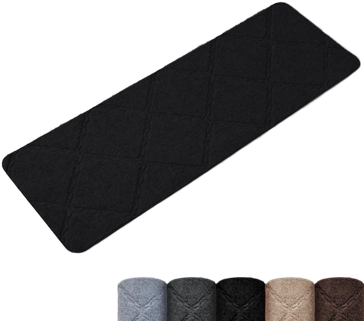 Inovra- Trapmatten Antislip - Zelfklevend - Set van 15 Stuks - Snijdbaar - Geschikt voor Huisdieren/Senioren - 55 x 19 cm - Trapmat