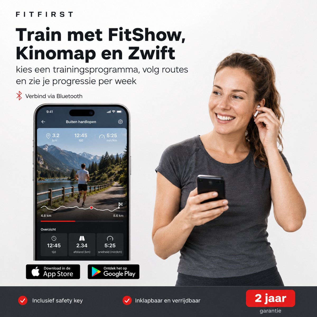 FitFirst FitFirst Runner Loopband - afbeelding 4