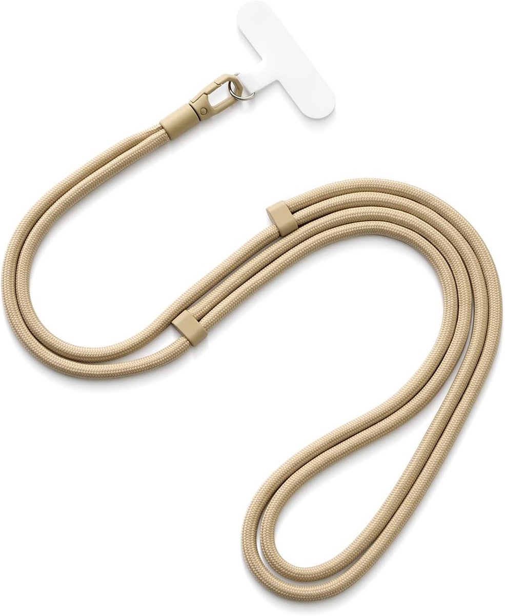 Mobiel telefoon necklace - universele telefoon strap - verstelbare neklijn - handige bescherming - SnelShoppen