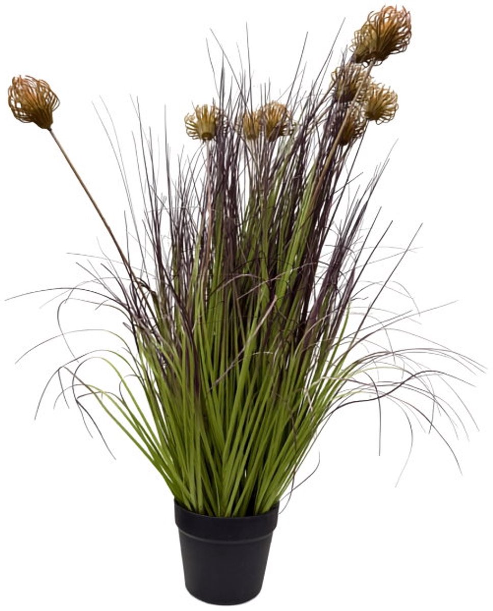 Rietgras aubergine H 92 cm kunstplant Oosterik Home