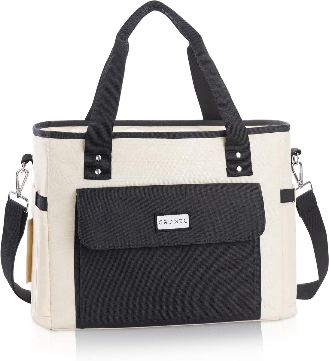 Koeltas Lunch - Isolatie tas - Maaltijden Meenemen - Waterdicht Ontwerp - 17 Liter - Beige