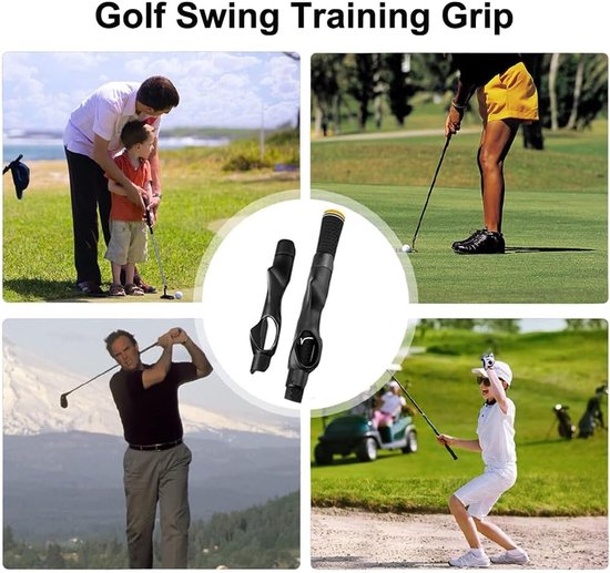 Thijox - Golf Grip Trainer - Professionele Golf Training Grip - Hulpmiddel voor Correcte Greep en Swing - Golf Swing Trainer met Armband voor Houdings van thijox — afbeelding 5