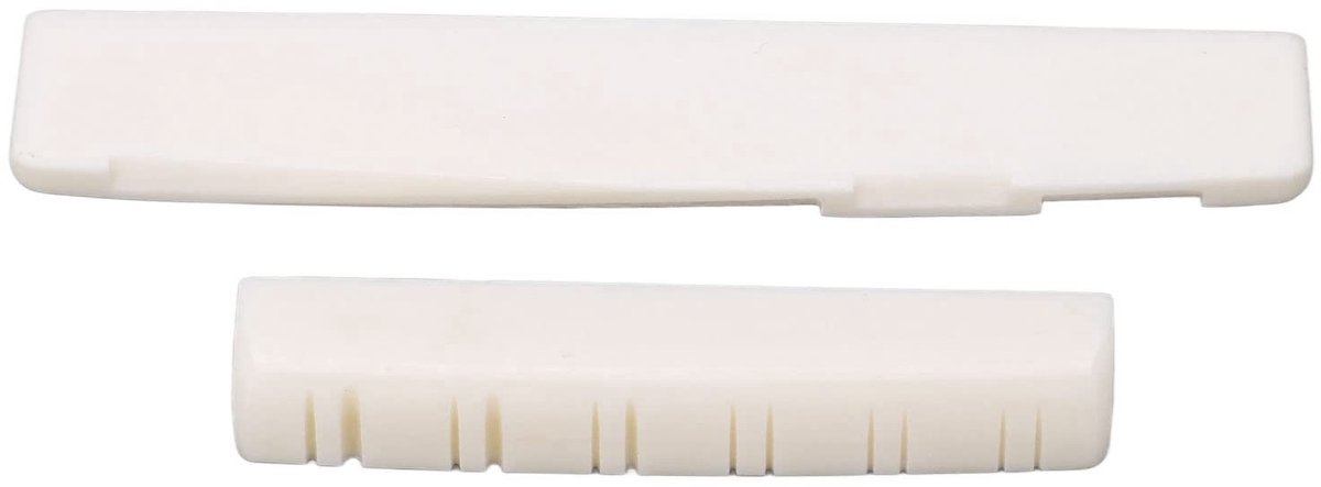 Dailygoods- Brugzadel Ox Bone - Gitaarmoer - Vervanging - 12-String Gitaar - Lichtgewicht - Duurzaam - Gitaarkam