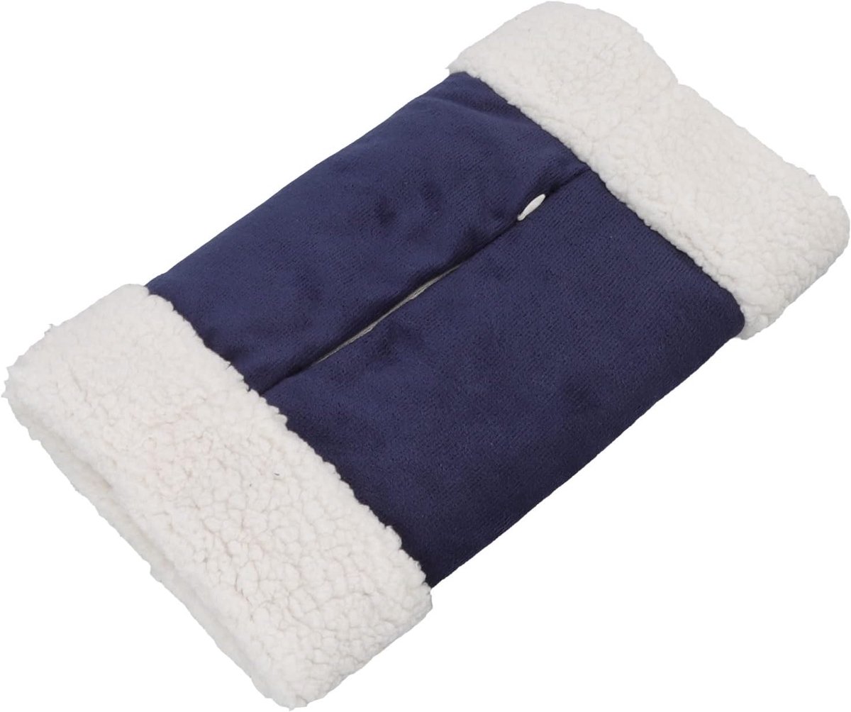 Thijox - Draagbare Verwarmde Handmof USB Oplaadbare Handwarmer met Snelle Verwarming, Donkerblauw, Perfect voor Kamperen, Jacht, en Koude Winterdagen