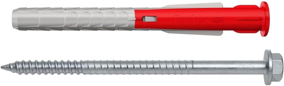 Thijox - 10 x 100 mm Heavy Duty Muurbevestigingen voor Gipsplaat - Muurpluggen & Schroeven voor Tv-beugels, Radiatoren, Zware Planken & Keukenkasten -