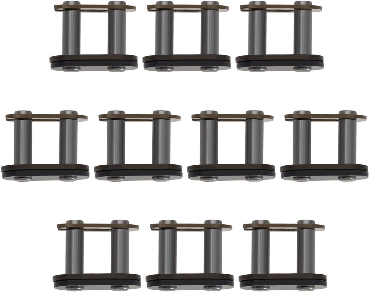 Dailygoods- Kettingschakel Staal - 10 Stuks - T8F Model - Vervangingsonderdeel - Geschikt voor 43cc/47cc/49cc - Eenvoudige Installatie - Kettinglink
