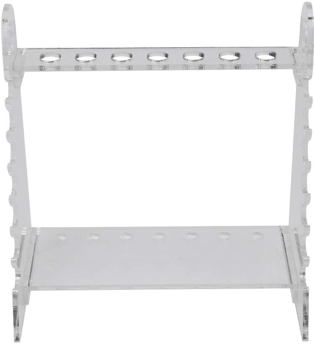 Dailygoods- Pipethouder - Organisch Glas - Trapezium - Voor Meerdere Pipetten - Handmatig - Professioneel Ontwerp - Pipetstandaard