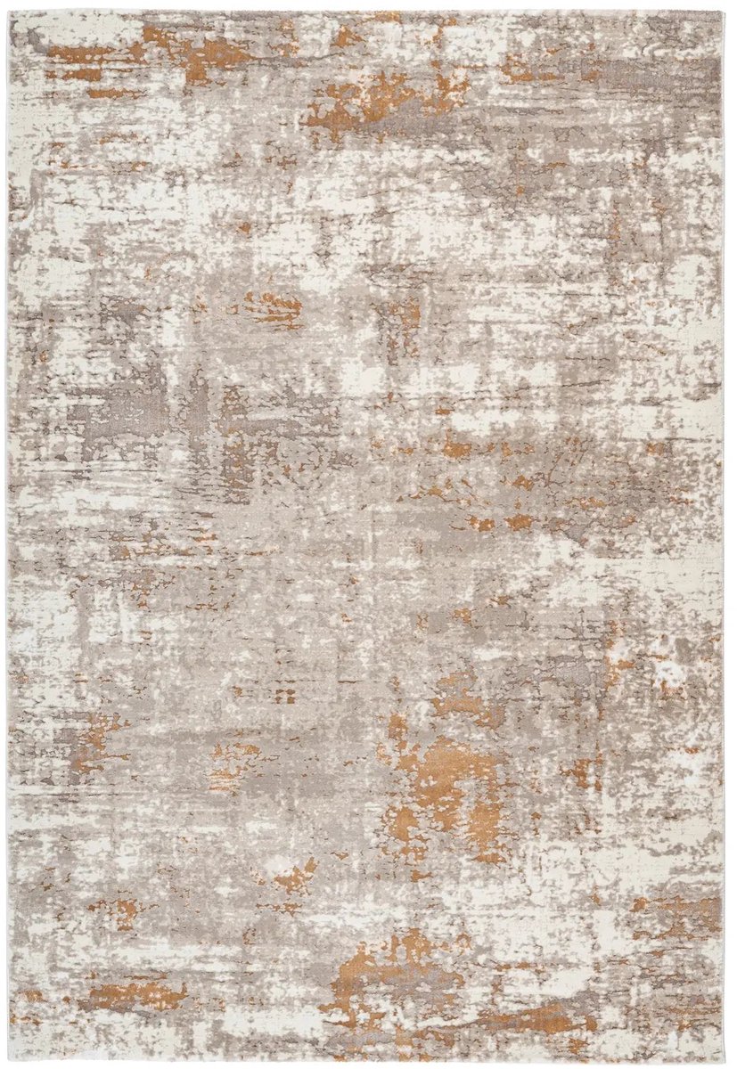 Dutch XXL Laagpolig Vloerkleed | Tapijt | Paris | Verweerd | Beige | 80x150 cm, foto 2