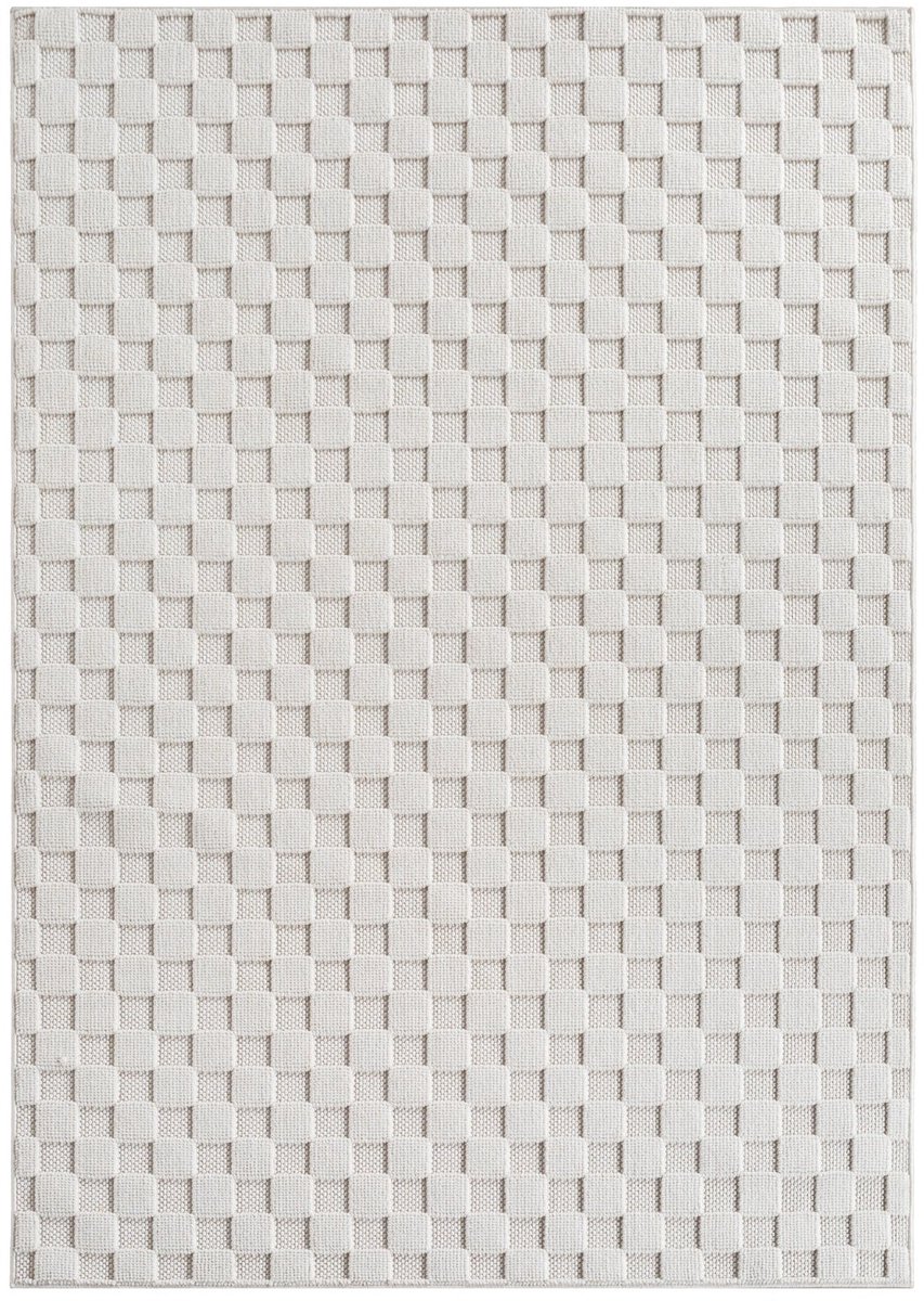Dutch XXL Modern Vloerkleed | Tapijt | Helix | Gevlochten | Crème | 80x150 cm