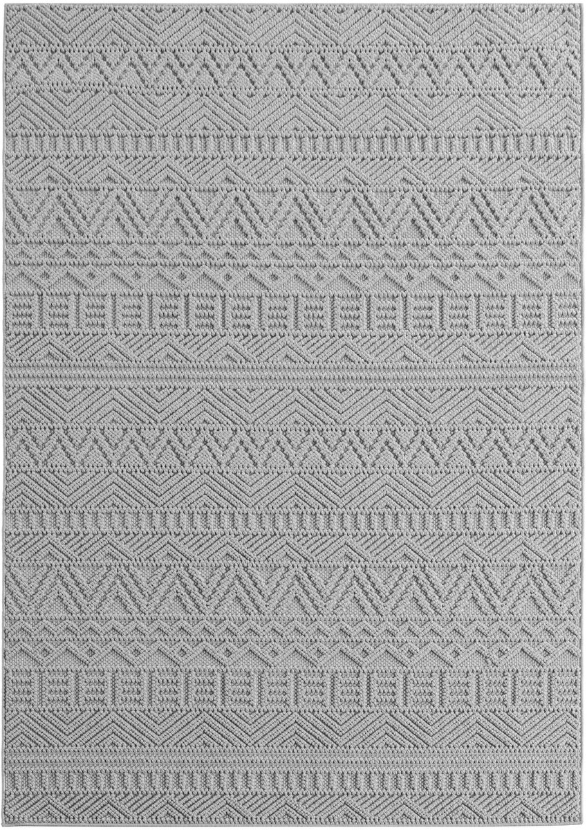 Dutch XXL Bohemian Vloerkleed | Tapijt | Helix | Etnisch | Zilver | 240x340 cm, foto 4