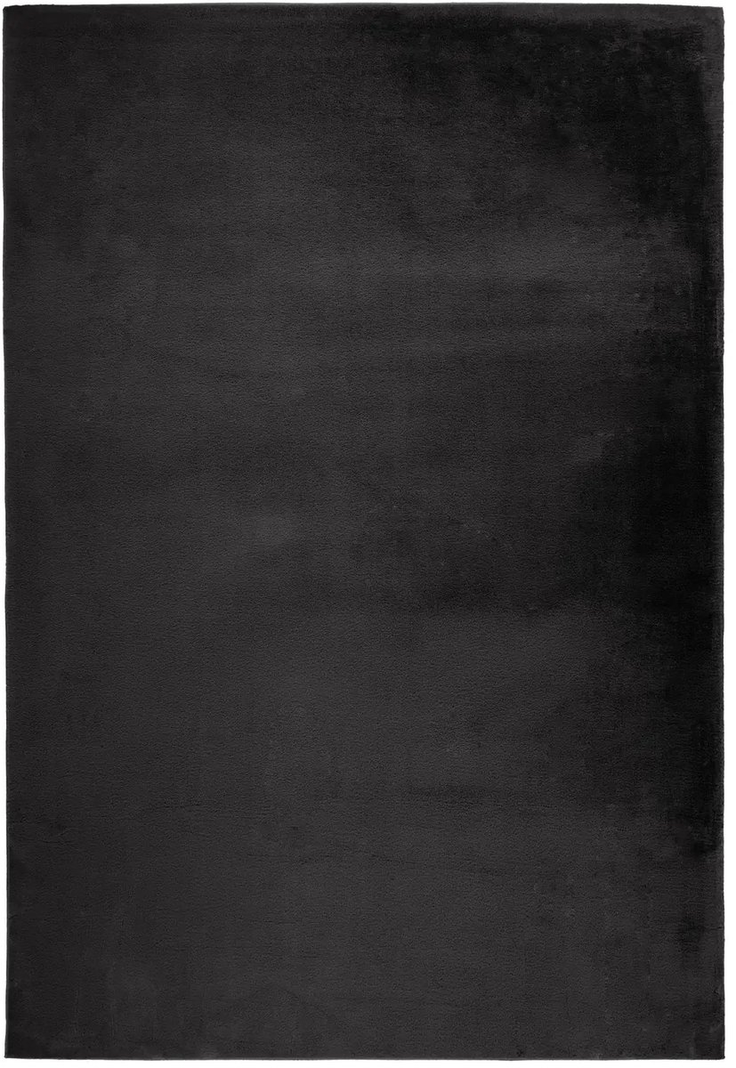 Dutch XXL Fluffy Vloerkleed | Tapijt | Paradise | Uni | Antraciet | 200x290 cm