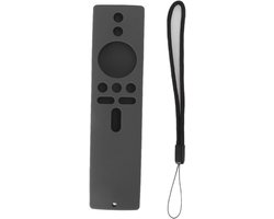 Beschermhoes voor Afstandsbediening van Silicone, Antislip Cover voor Xiaomi Mi Box S en Mi TV Stick, Ideaal voor Veilig Gebruik en Bescherming (Grijs)