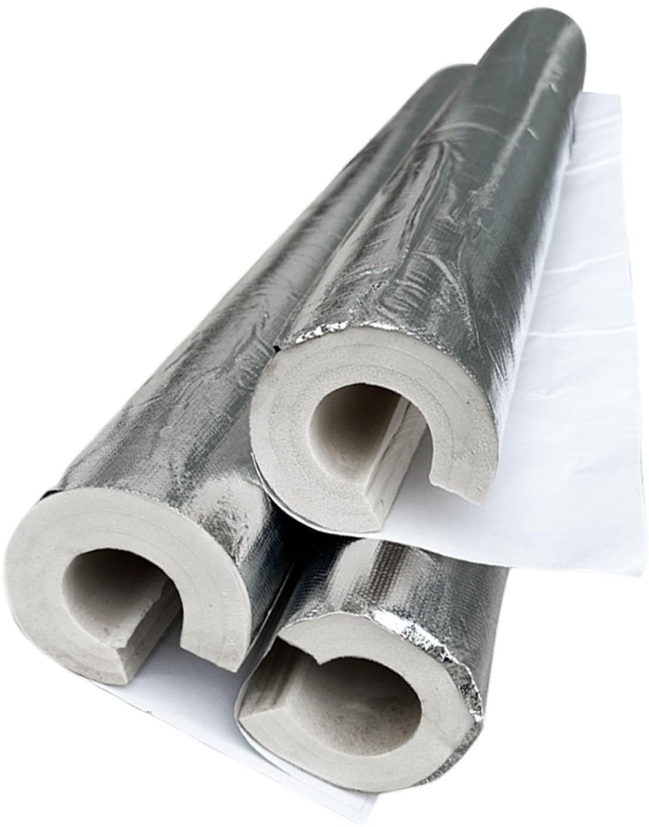 Zelfklevende Aluminiumfolie Pijpisolatie - 1 stuk 3,25ft