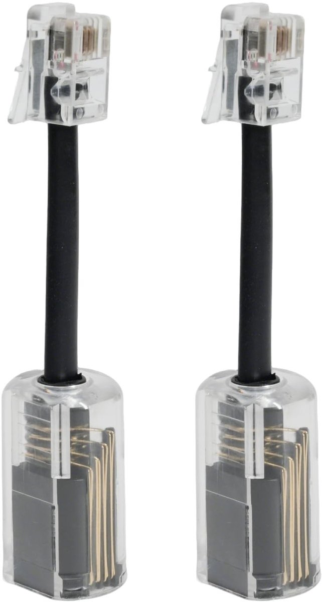 Telefoon Kabel Ontwarmer - 360° Draaibare RJ9 4P4C