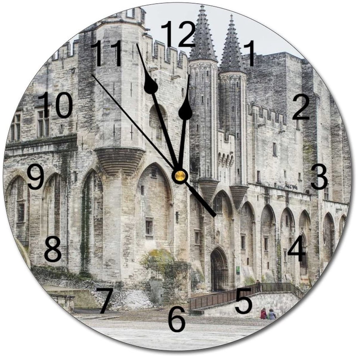 Wandklok voor Keuken - Modern Landschap 12 inch