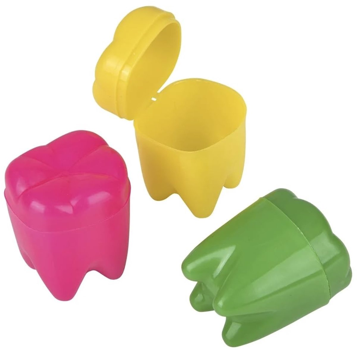 Tandbesparende dozen - 12 stuks in verschillende kleuren