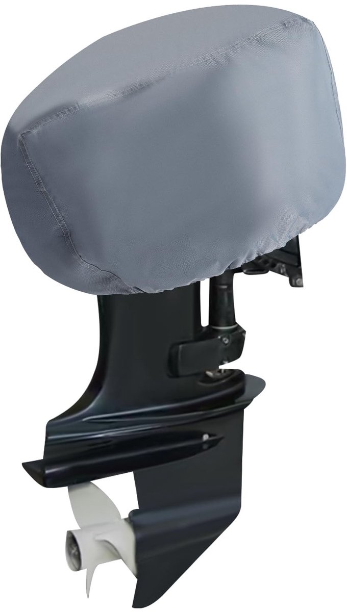 Buitenboordmotorhoes voor 15-20 HP - Grijs
